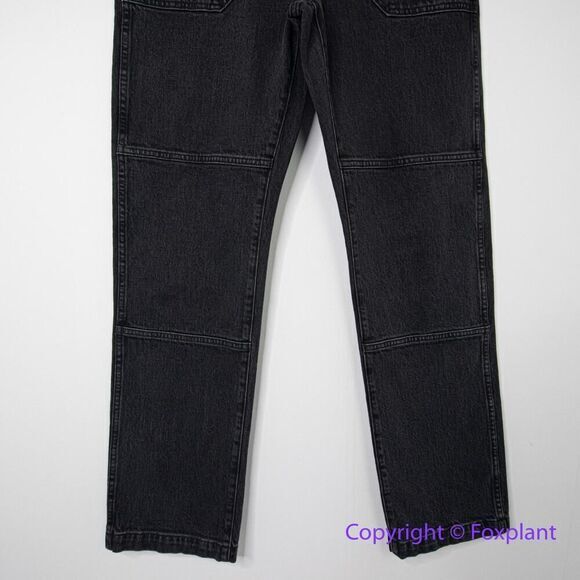 New! Madewell The '90s Straight Utility Jean in camplin wash, size 28 - Picture 4 of 16